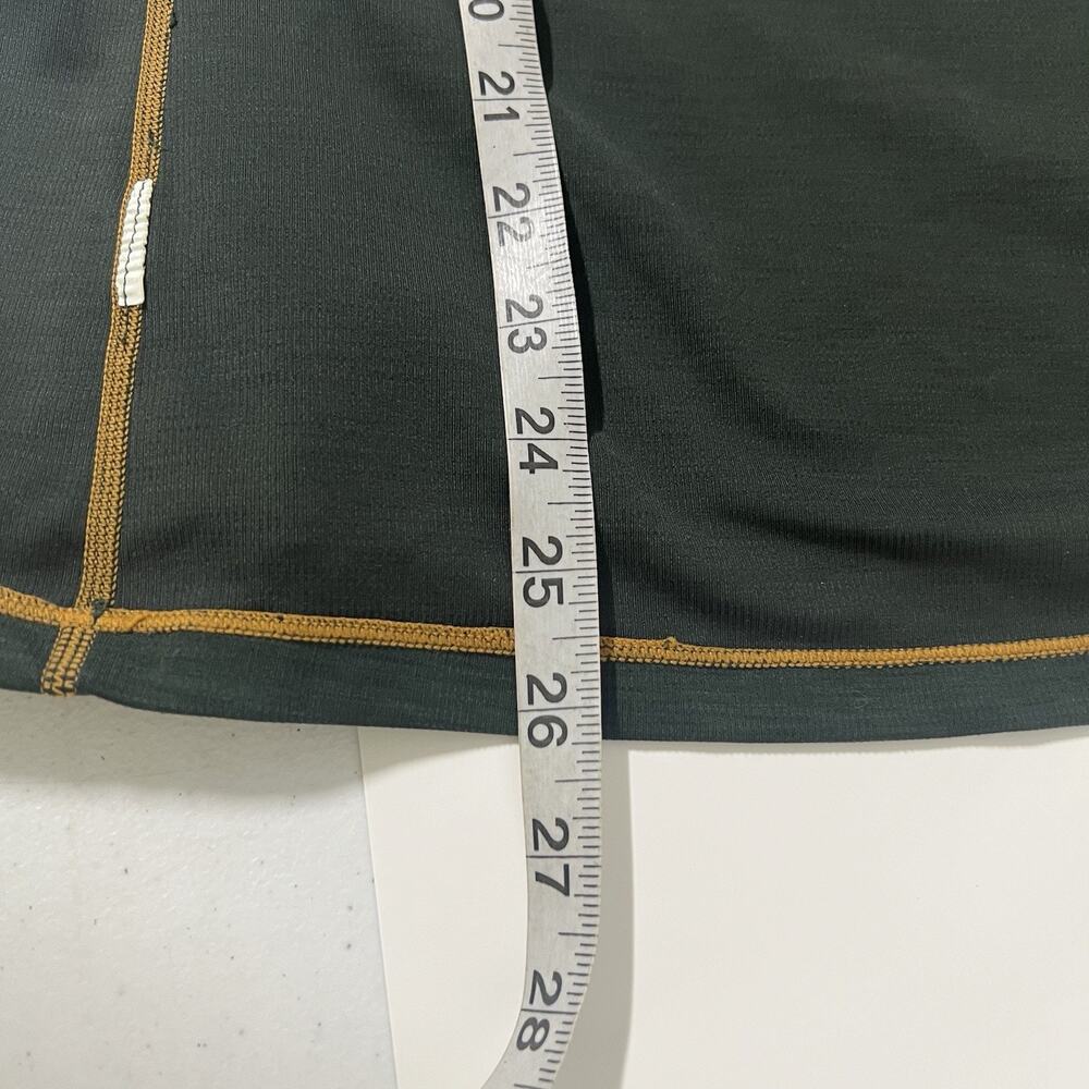 prAna Becksa Tank Top Olive Green Built-In Shelf Bra Women's Size XL Yoga Pilate - Picture 12 of 12